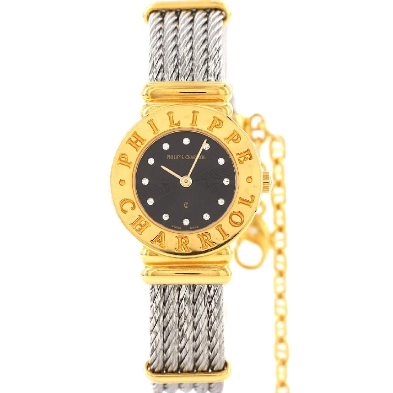 Đồng hồ Philip Charriol St. Tropez Combi-12P 28.91-0401 SSxGP Quartz - Hàng hiệu Chính hãng 875336