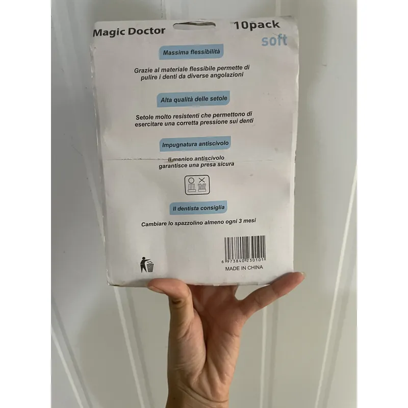 Combo 10 bàn chải đánh răng hàng new 100% nha 700708