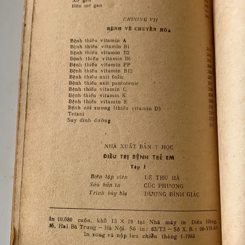Điều trị bệnh trẻ em, Chu Văn Tường 710606