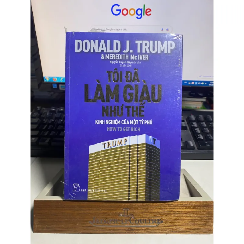 Tôi Đã Làm Giàu Như Thế -Tác giả: Donald J Trump - NXB Trẻ- Sách lưu kho còn seal STB1152 Blogmeo 27525 584969