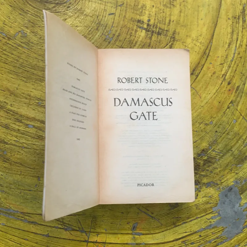 DAMACUS GATE - ROBERT STONE 762245