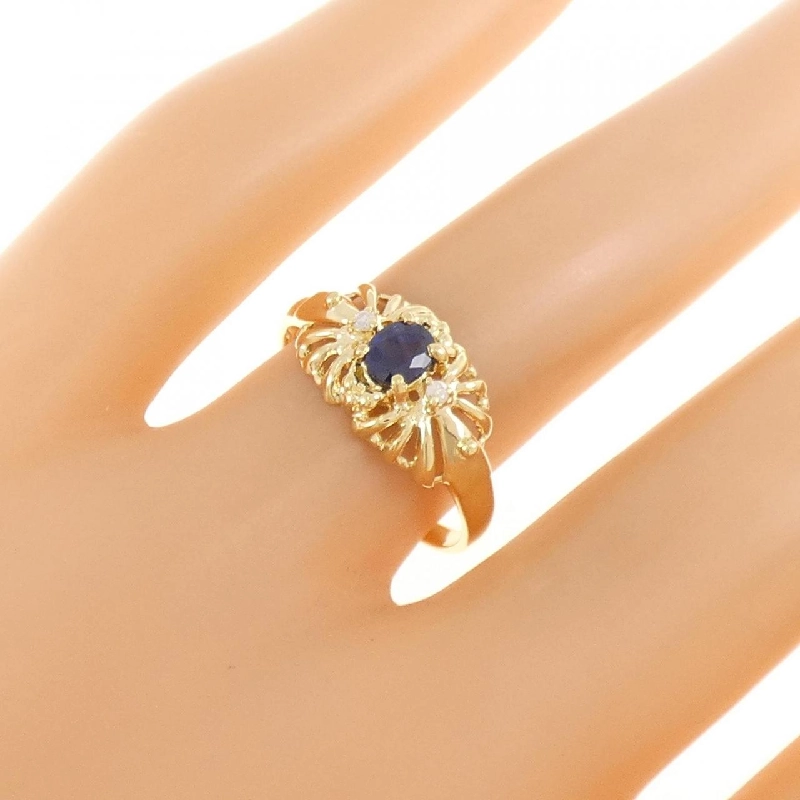 Nhẫn Sapphire K18YG 671236