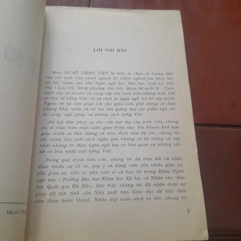 Cơ sở TIẾNG VIỆT 713211