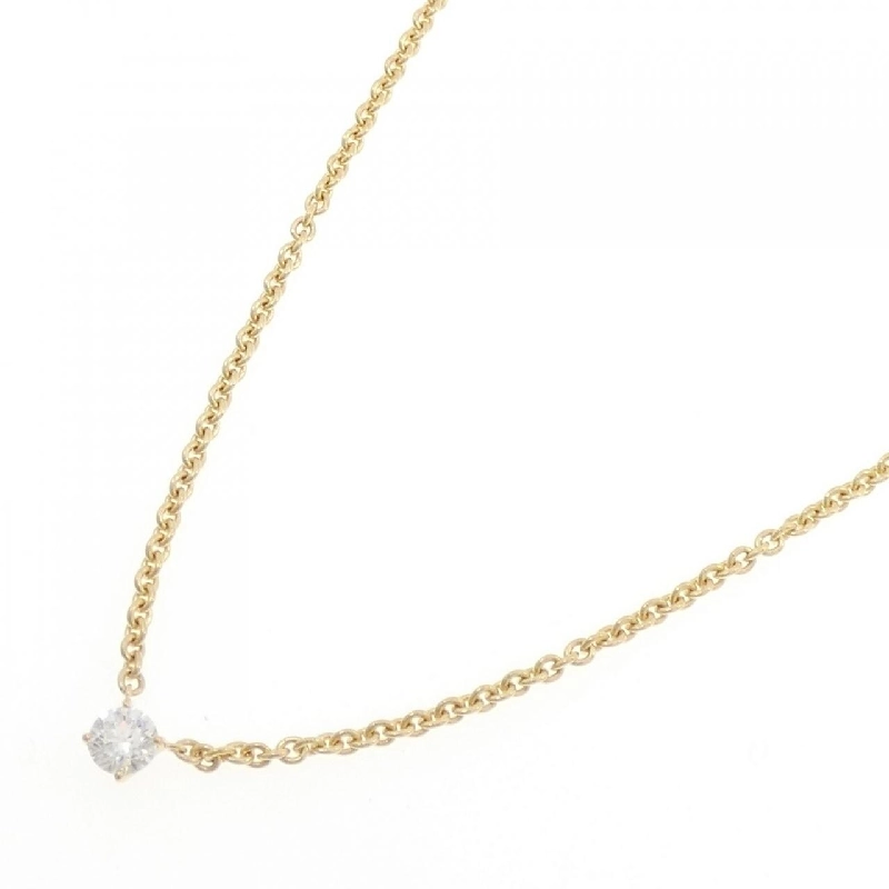 K18YG Dây chuyền kim cương 0.313CT G I1 Tốt - Hàng hiệu Chính hãng 879924