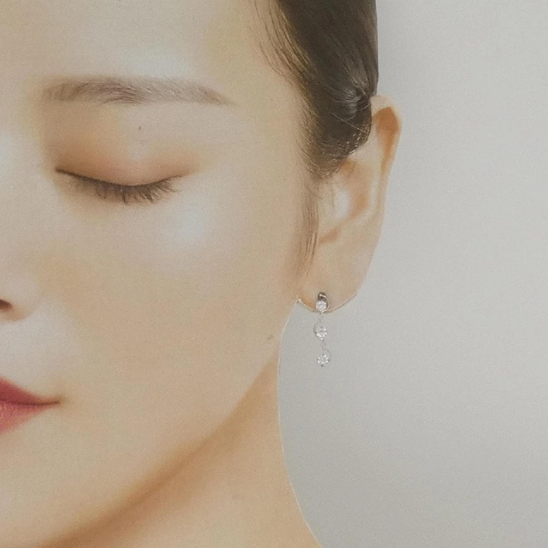 K10WG Bông tai hình khối - Hàng hiệu Chính hãng 868069