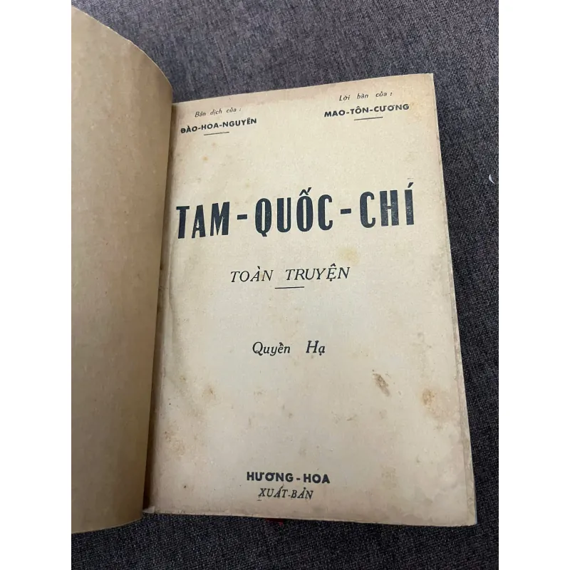 Tam Quốc Chí Toàn Truyện - La Quán Trung (Nguyên tác), Đào Hoa Nguyên (Dịch) 799063