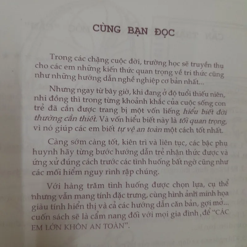 Cẩm nang an toàn cho con bạn. 60 tình huống đời thường và cảnh báo nguy hiểm 575468
