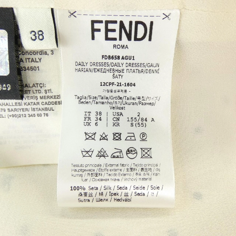 FENDI Calligraphy FDB658 AGU1 Đầm - Hàng hiệu Chính hãng 815741