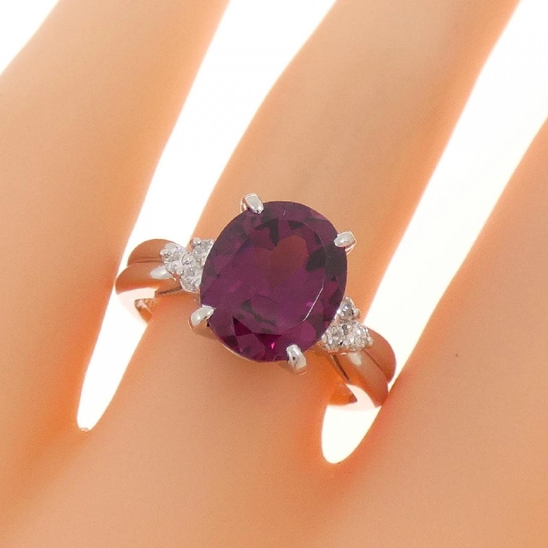 Nhẫn Garnet PT900 3.59CT - Hàng hiệu Chính hãng 852606
