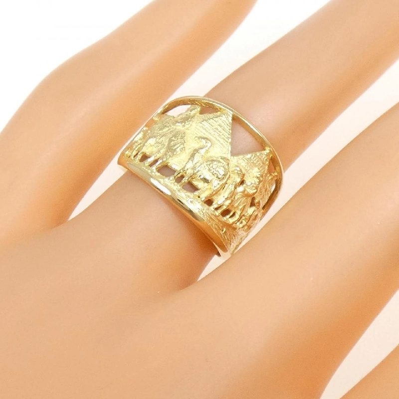 K18YG Nhẫn - Hàng hiệu Chính hãng 853163