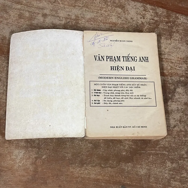 VĂN PHẠM TIẾNG ANH HIỆN ĐẠI- NGUYỄN XUÂN CHINH 675081