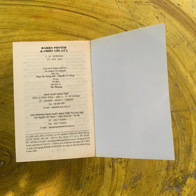 HARRY POTTER TRỌN BỘ 7 tập - J.K. ROWLING 1020206