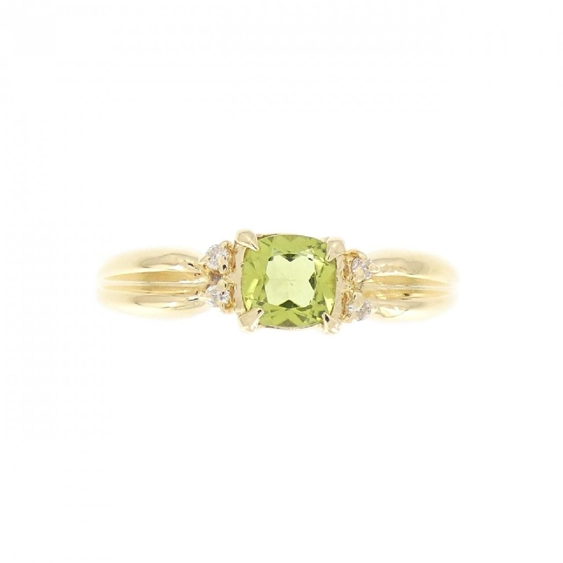 Nhẫn Peridot K18YG 667325