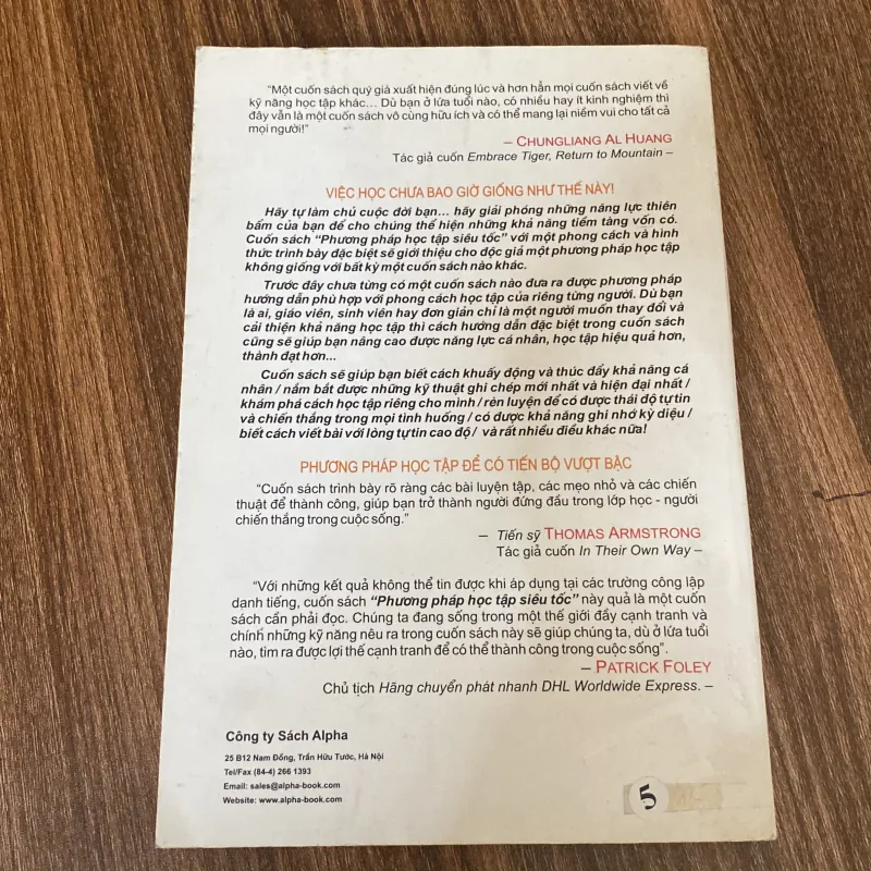 sách -Phương Pháp Học Tập Siêu Tốc- Bobbi DePorter-Mike Hernacki#HATRA 406871