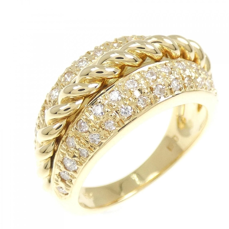 Nhẫn kim cương K18YG 0.51CT - Hàng hiệu chính hãng 851087