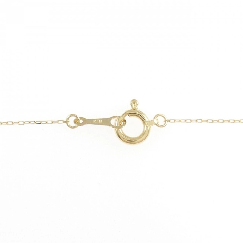 K18YG Solitaire Dây chuyền kim cương 0.30CT - Hàng hiệu Chính hãng 859022