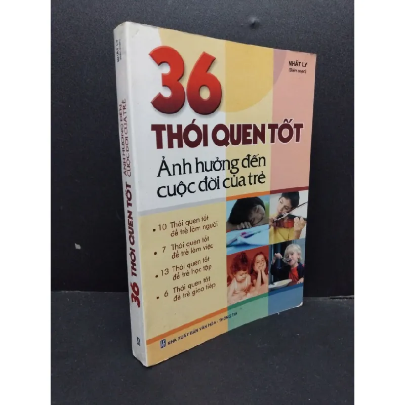 [Sách Cũ SCGR] 36 Thói quen tốt ảnh hưởng đến cuộc đời của trẻ mới 80% ố vàng 2008 HCM2207 Nhất Ly KỸ NĂNG 687662