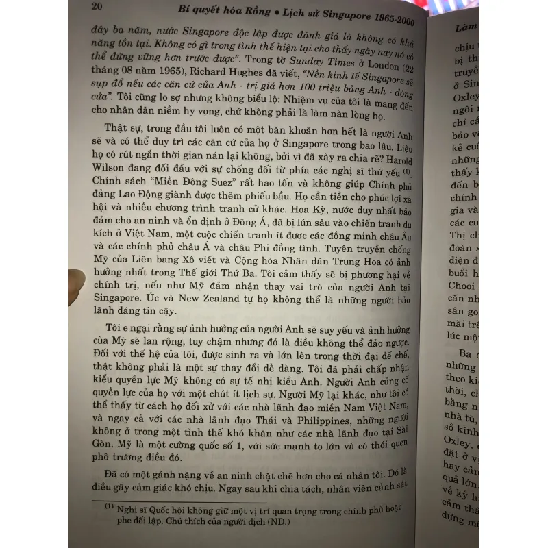 Bí quyết hoá rồng lịch sử Singapore 1965-2000 747806