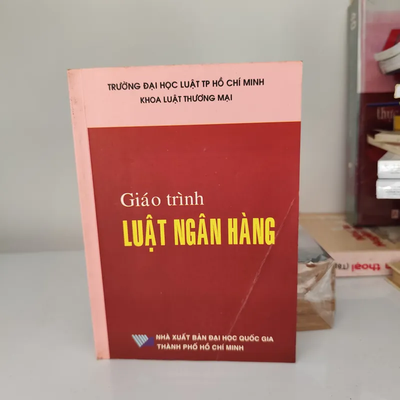 Giáo trình luật ngân hàng  602832