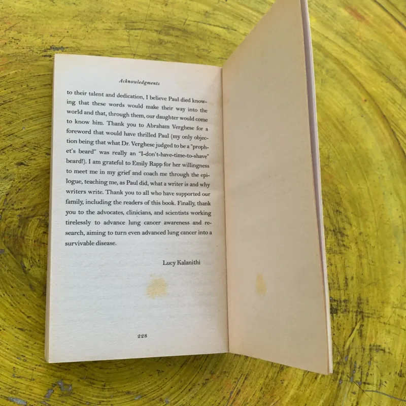 WHEN BREATH BECOMES AIR- PAUL KALANITHI 790296