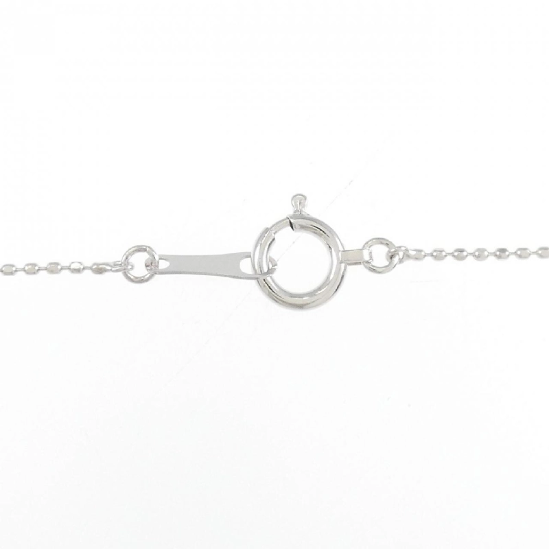 K18WG Dây chuyền kim cương chéo 0.06CT - Hàng hiệu Chính hãng 861834