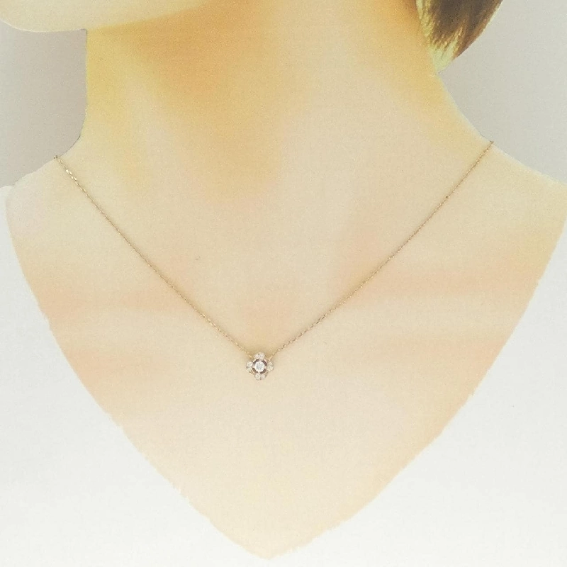 Dây chuyền kim cương Monikendamu 0.18CT - Hàng hiệu Authentic 841033
