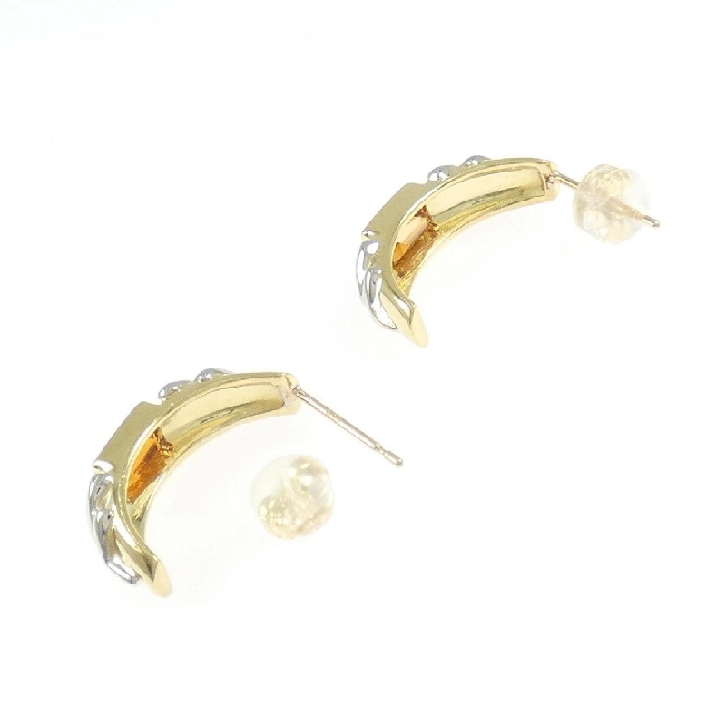 K18YG/K18WG Bông tai Citrine - Hàng hiệu Chính hãng 862610