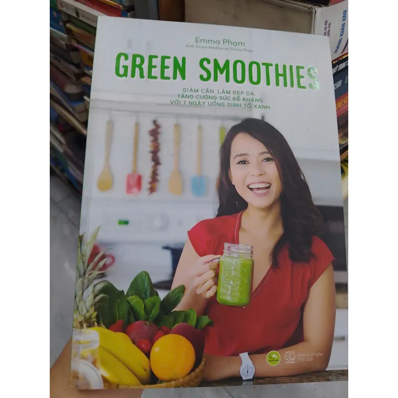 SÁCH GREEN SMOOTHIES - GIẢM CÂN, LÀM ĐẸP DA, TĂNG CƯỜNG SỨC ĐỀ KHÁNG VỚI 7 NGÀY (B1) 706152