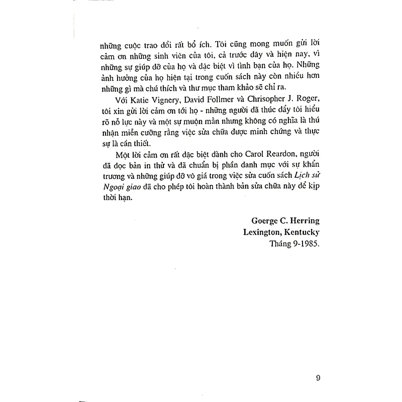 CUỘC CHIẾN DÀI NGÀY của NƯỚC MỸ và VIỆT NAM (1950-1975) - Tác giả GEORGE C. HERRING 1062395