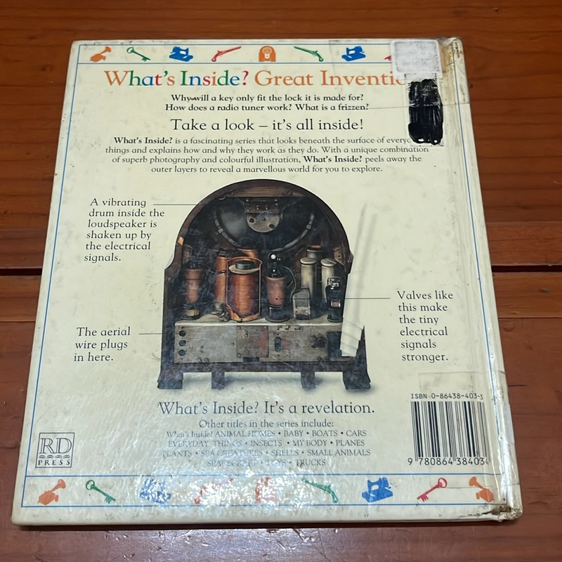 PICTURE BOOK What’s inside? Great inventions 534170