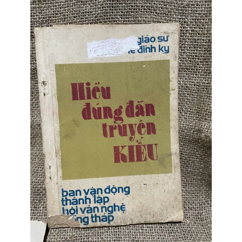 Hiểu đúng đắn Truyện Kiều- Lê Đình Kỵ  934053