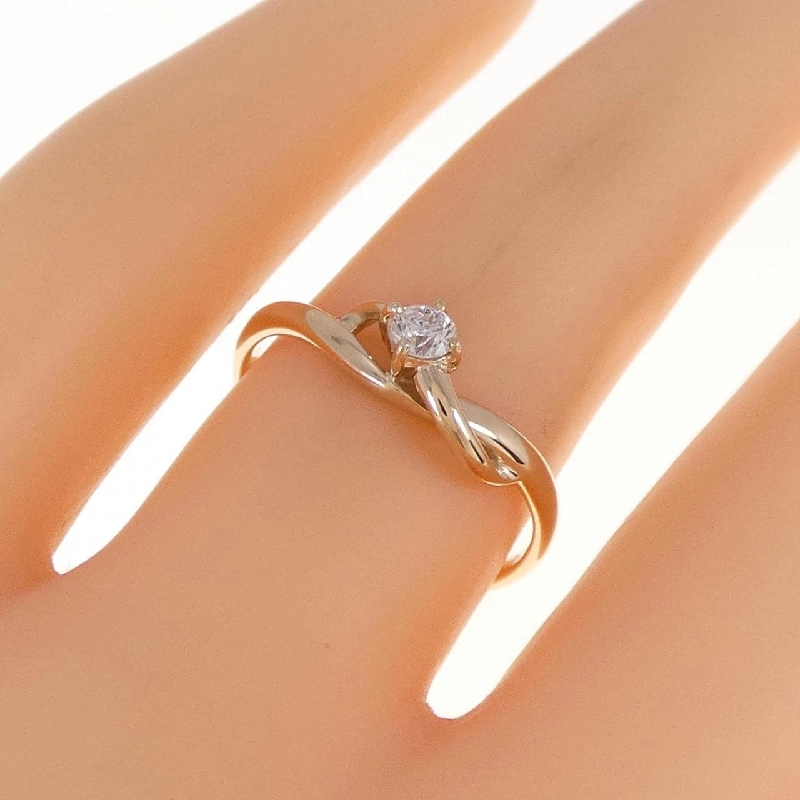 Nhẫn kim cương K18PG 0.10CT - Hàng hiệu Chính hãng 857425