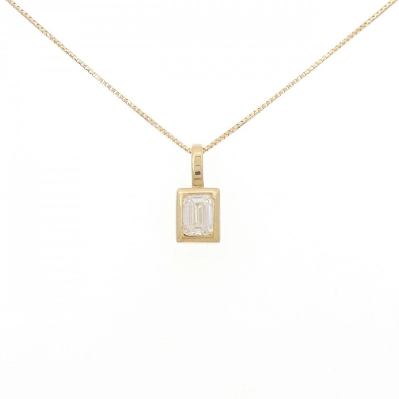 Dây chuyền kim cương K18YG 0.55CT - Hàng hiệu Chính hãng 860558