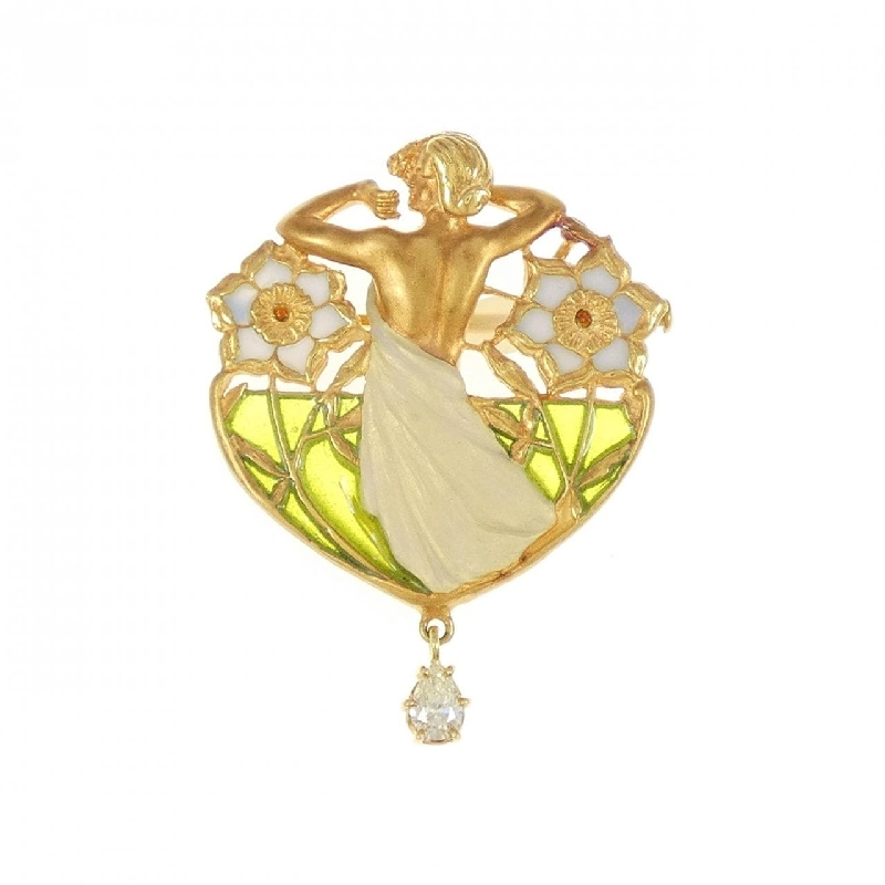 Brooch Mariela Enamel 665987
