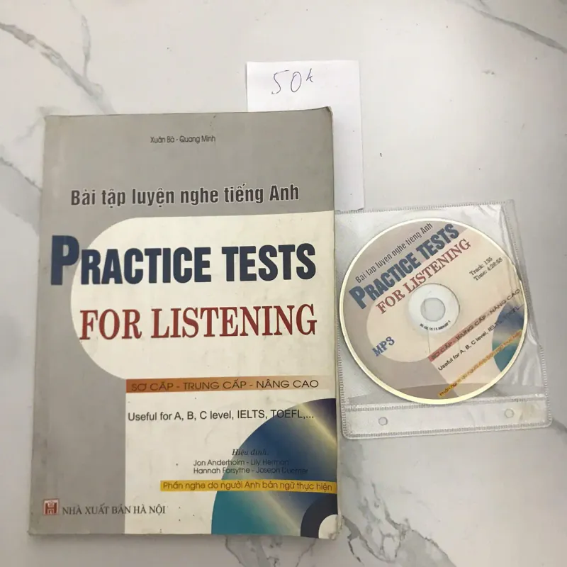 BÀI TẬP LUYỆN NGHE TIẾNG ANH (PRACTICE TESTS FOR LISTENING) 607026