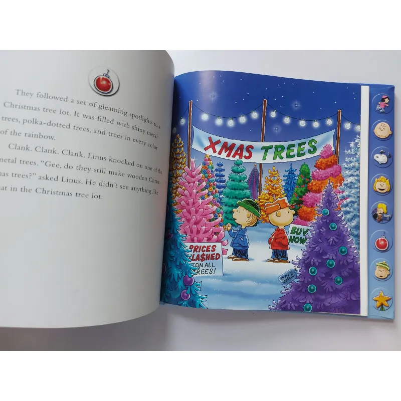 Sách Âm Thanh ✨ A CHARLIE BROWN CHRISTMAS – AN INTERACTIVE BOOK WITH SOUND ✨ 712416