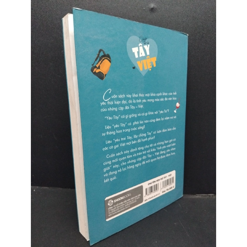 Chuyện hẹn hò Tây - Việt mới 80% ố bẩn nhẹ 2018 HCM1008 Nuong Cheryl Dao VĂN HỌC 916520