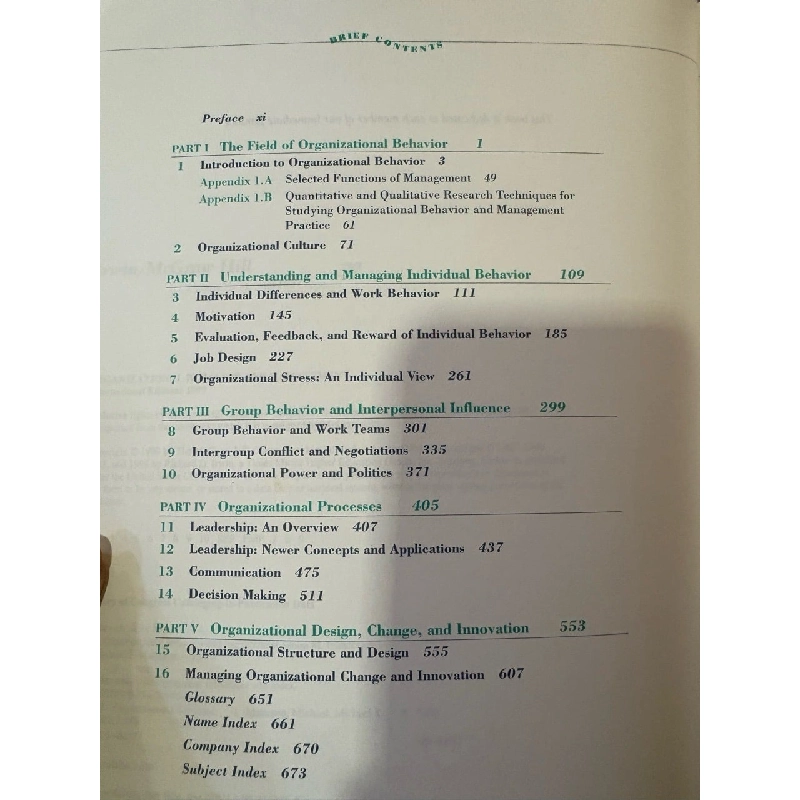 Organizational behavioir and management - Ivancevich Matteson 999615