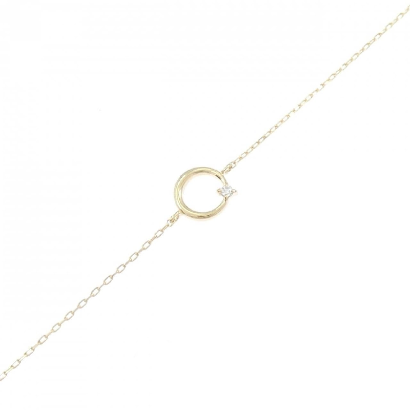 K10YG Vòng tay kim cương 0.01CT - Hàng hiệu Chính hãng 872943