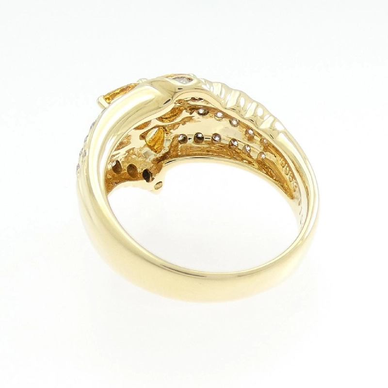 Nhẫn Sapphire K18YG 1.05CT - Hàng hiệu Chính hãng 852346