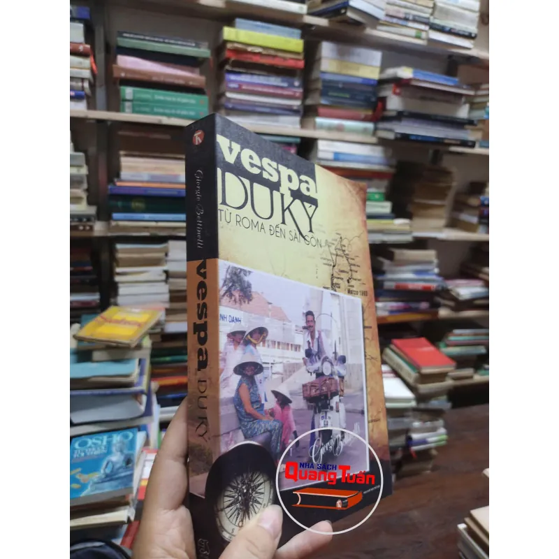 sách: Vespa Du Ký – Từ Roma đến Sài Gòn - Giogio Bettinelli (A1) 570403