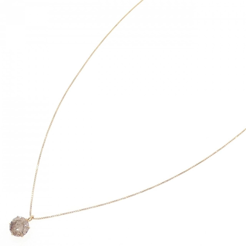 Dây chuyền kim cương K18YG 0.5CT - Hàng hiệu Chính hãng 859830