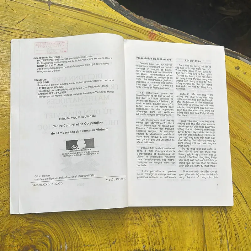 COMBO TỪ ĐIỂN VIỆT - PHÁP & TỪ ĐIỂN PHÁP -  VIỆT THUẬT NGỮ TOÁN HỌC 697854