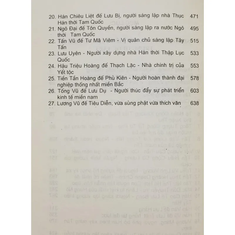 Những ông vua nổi tiếng Trung Quốc (Tiêu Lê) 932862