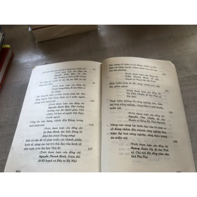 Tham luận tại Đại hội đại biểu toàn quốc lần thứ IX 781978