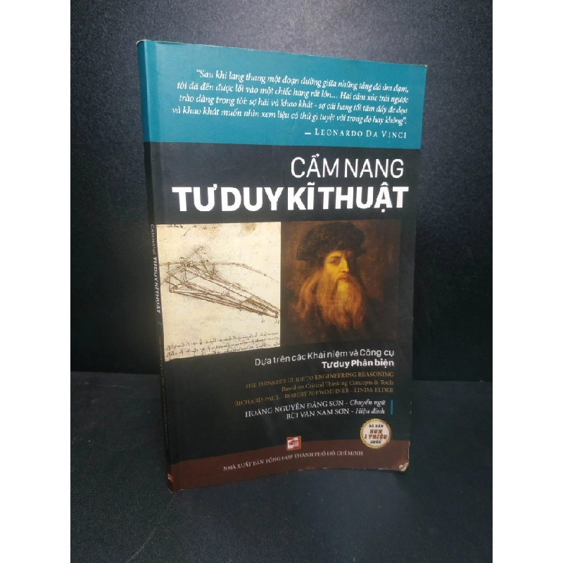 Cẩm nang Tư duy kĩ thuật 2016 - Richard Paul, Robert Niewoehner, Linda Elder new 90% HCM2007 34549