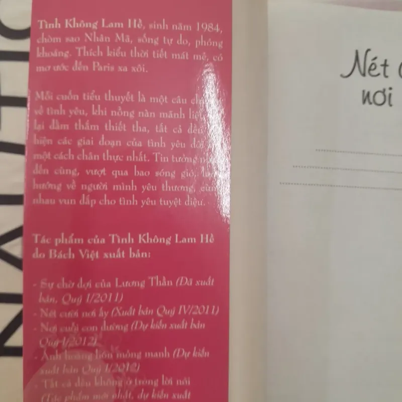 Nét cười nơi ấy. Tình Không Lam Hề 574655