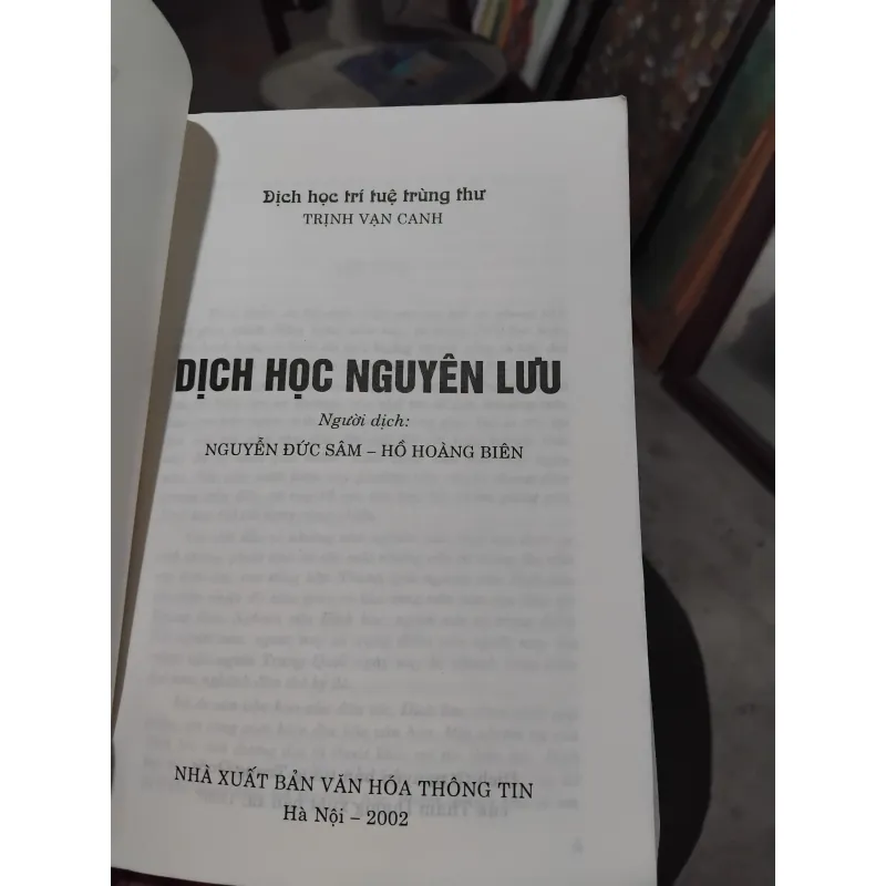 Dịch học nguyên lưu của Đặng Vạn Canh  1036800