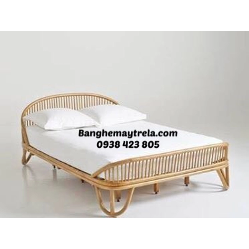 Giường mây tự nhiên phòng ngủ 448015
