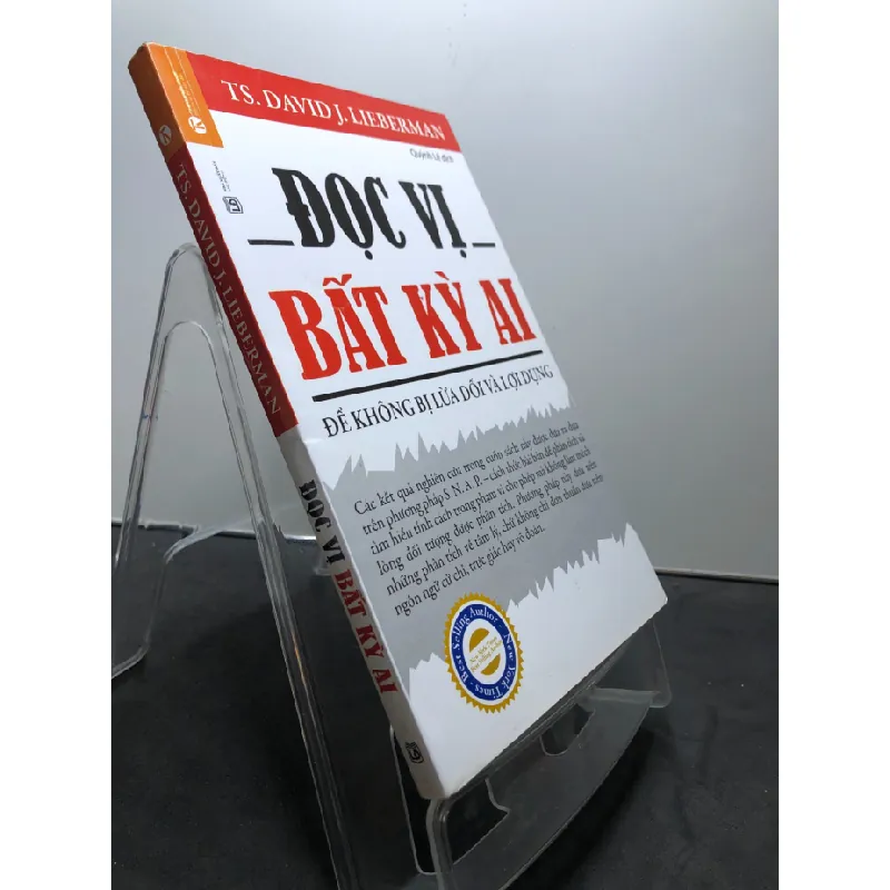 [Sách Cũ SCGR] Đọc vị bất kỳ ai 2018 mới 85% bẩn nhẹ TS.David J.Lieberman HPB2307 KỸ NĂNG 683449